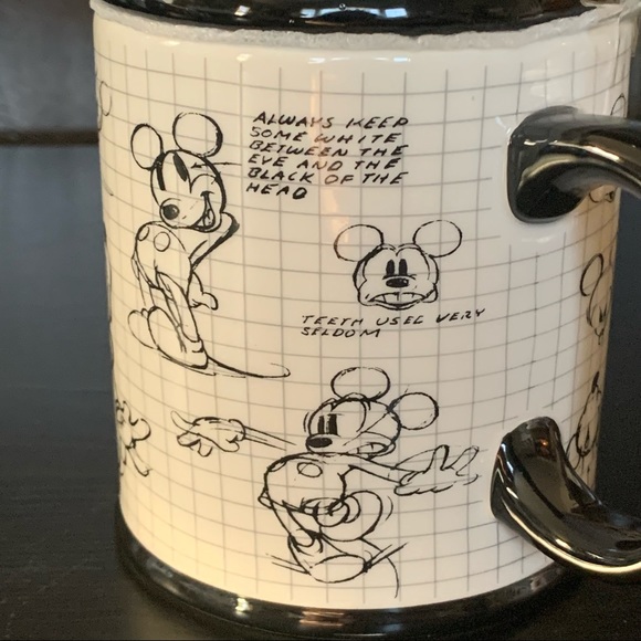 Disney Mickey Mouse Sketchbook Covered Mug 17oz - Picture 6 of 14